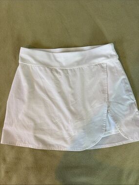 Callaway White Tennis Skort with Overlap Side Slit